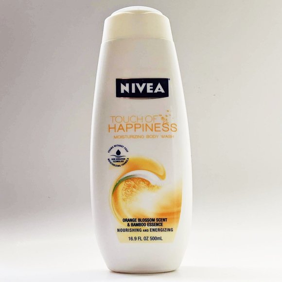Nivea Touch Of Happiness Moisturizing Body Wash Orange Blossom Bamboo 16.9oz - Picture 1 of 2